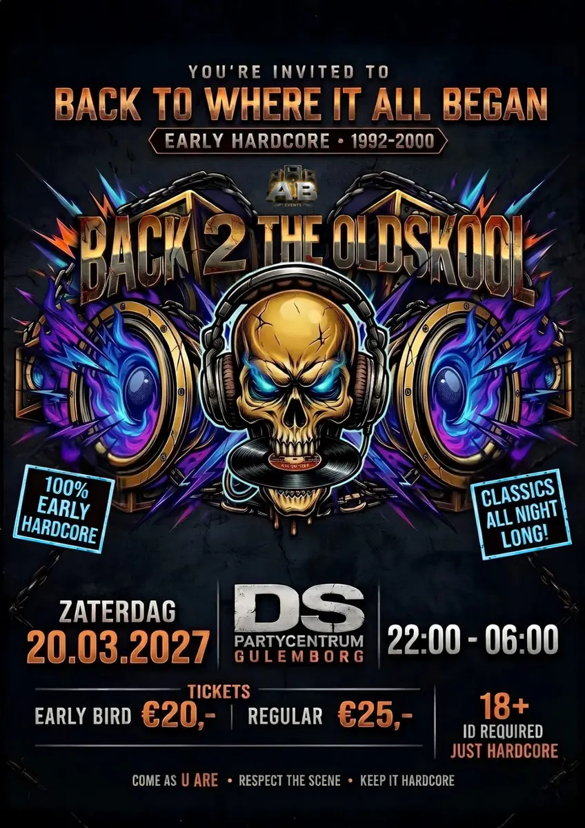 Back 2 The Oldskool — DS Partycentrum, Culemborg