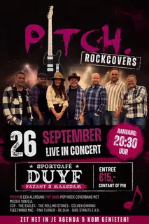 Live optreden van Pitch Rockcovers