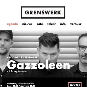 Gazzoleen in Grenswerk Café — Grenswerk, Venlo