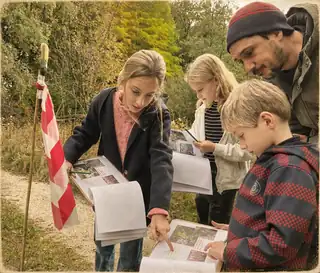 Bewaffnet mit Verbandsmaterial! Ein Familienparcours voller Missionen