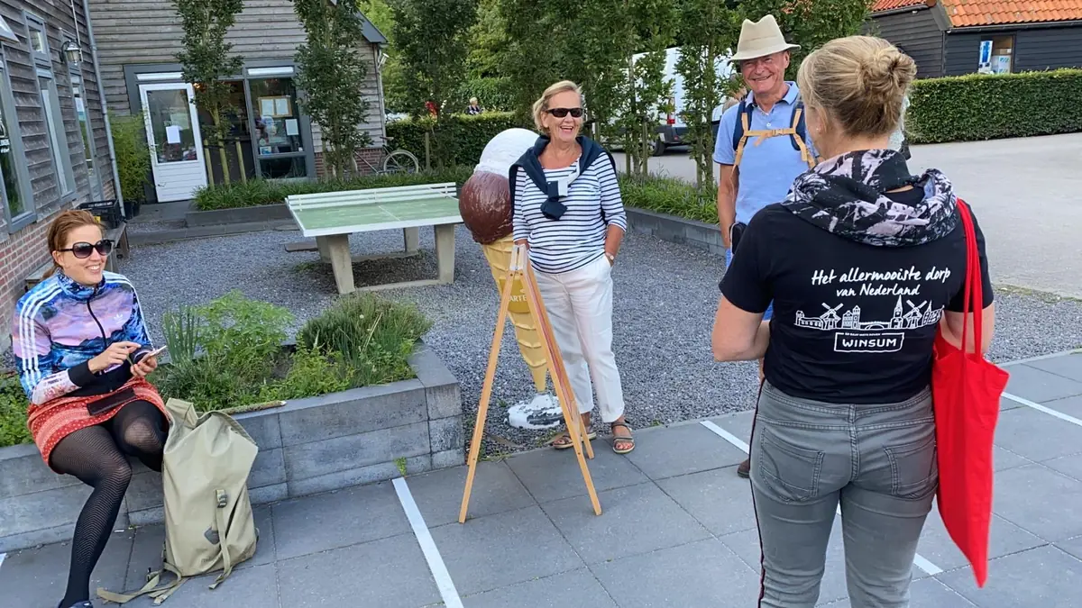Führung durch Winsum mit einem Dorfführer — Winsumerdiep 6, Winsum