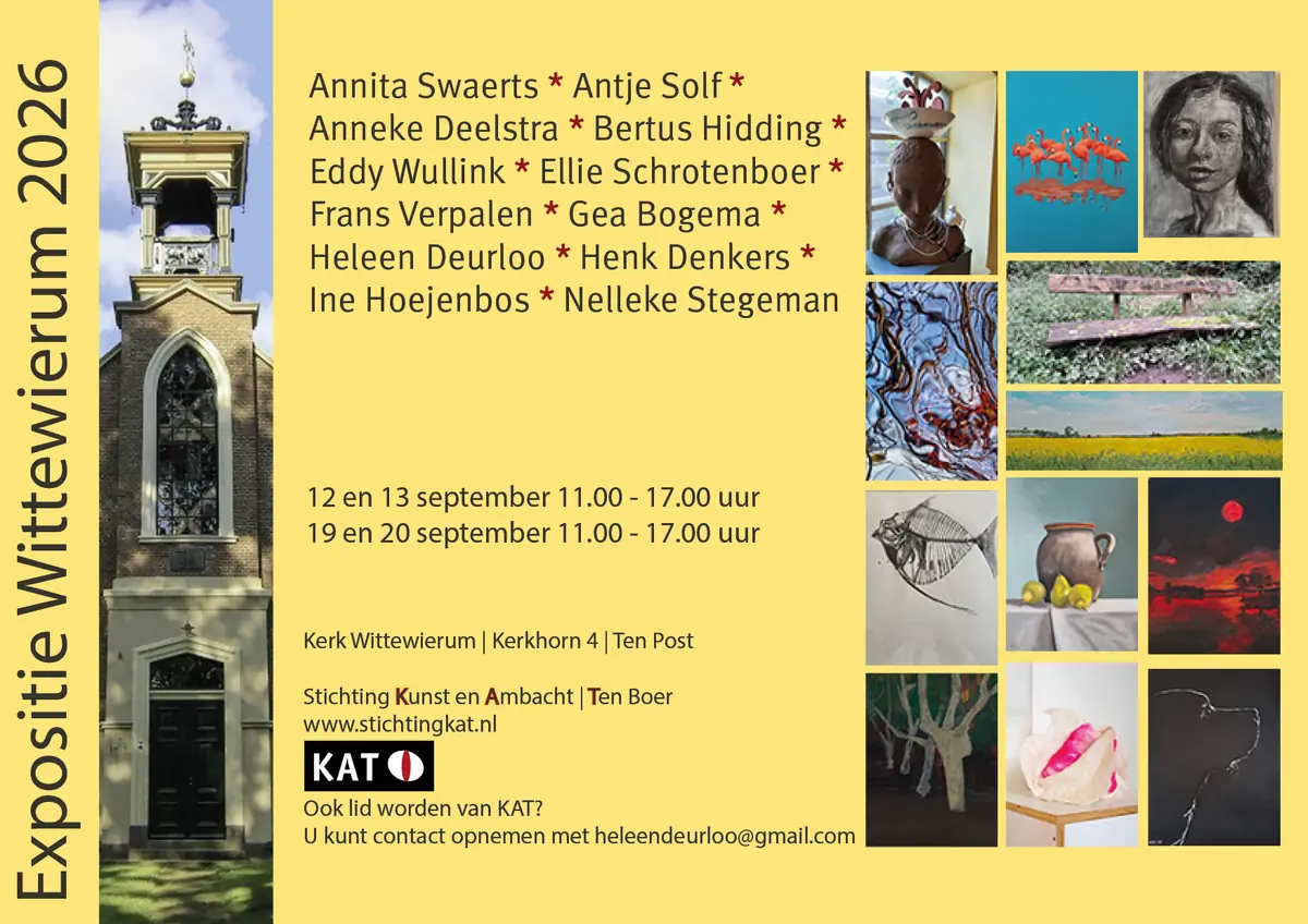 Group Exhibition by KAT Foundation in the Historic Church of Wittewierum — Ten Post