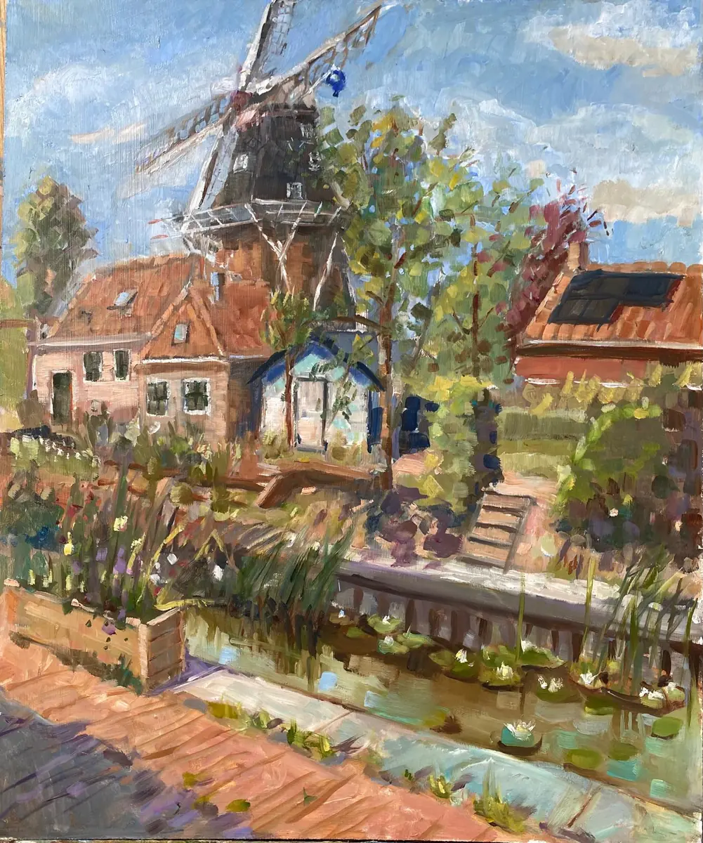 Expositie – Corien Bögels bij Molen Hollands Welvaart — Mensingeweer