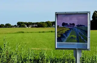 Mit dem Fahrrad durch Pflugkunst und Landschaft