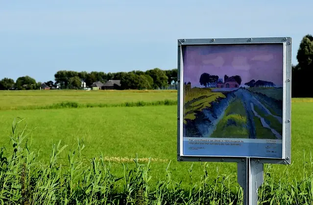 Mit dem Fahrrad durch Pflugkunst und Landschaft — Groningen