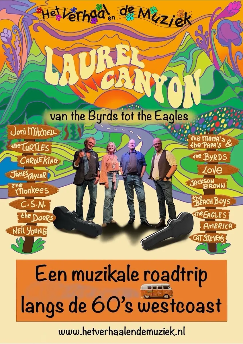 Die Geschichte und Musik der Byrds bis zu den Eagles — Kerkstraat 23, Zevenbergen