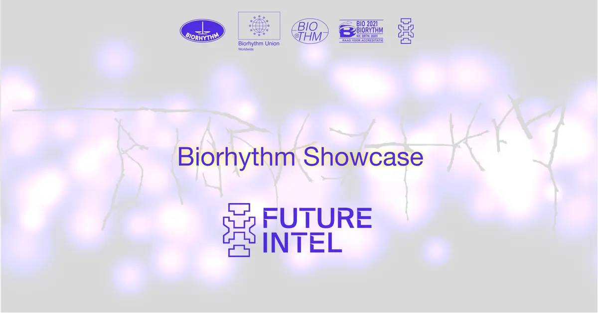 Biorhythm Showcase — Future Intel, The Hague