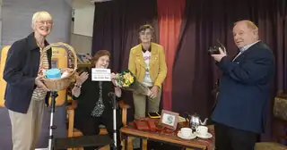 Theateraufführung: Trap er niet in