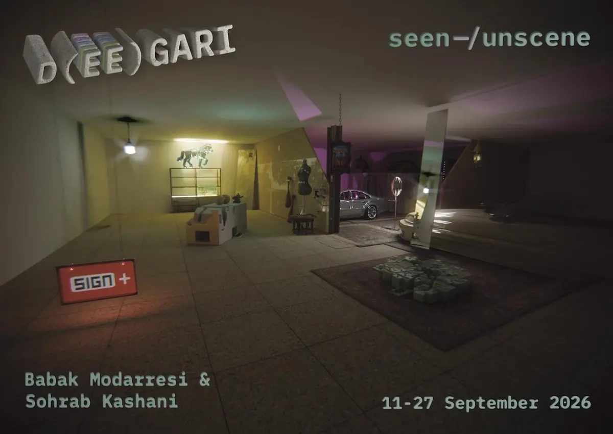 seen-/unscene: Babak Modarresi & Sohrab Kashani — Groningen