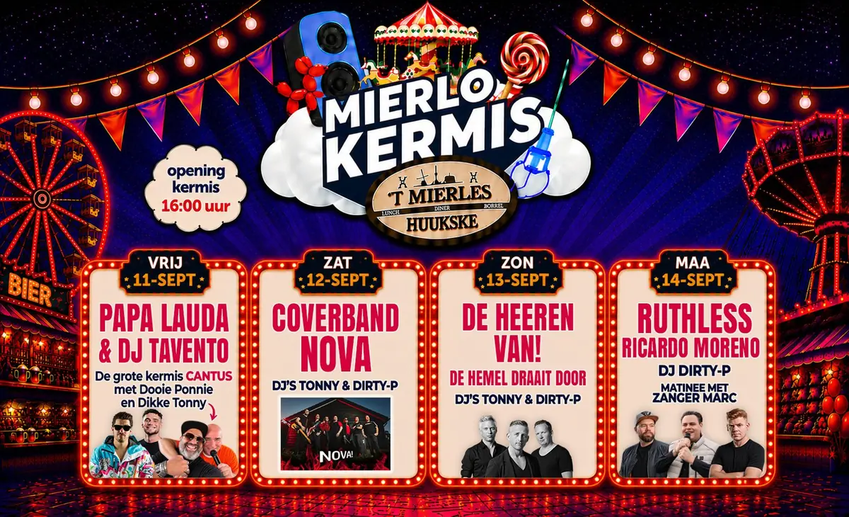 Mierlo Kermis bei 't Mierles Huuske — Mierlo