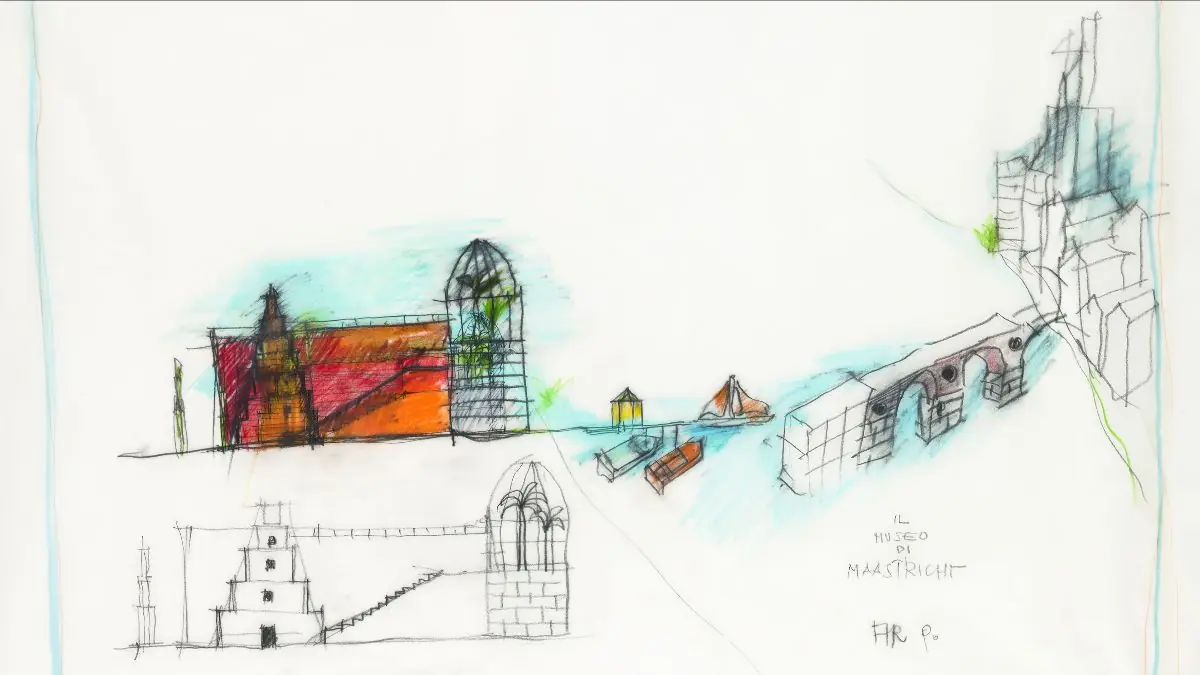 Architect Aldo Rossi — Bonnefanten, Maastricht