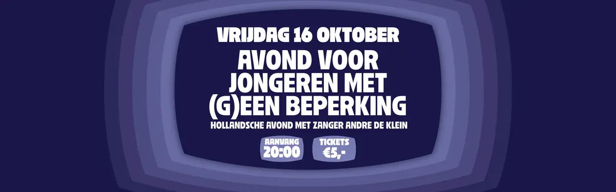 Abend für Jugendliche mit und ohne Behinderung — Poppodium Het Podium, Hoogeveen