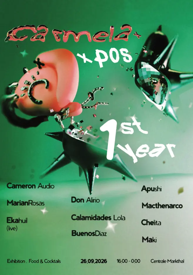 Carmela Collective 1st Year Anniversary — pos studios, Amsterdam