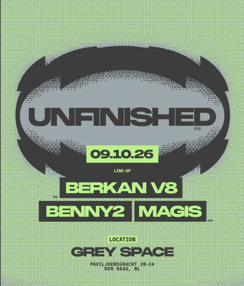 Unfinished — The Grey Space in the Middle, Den Haag