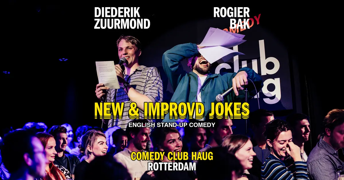 Rogier Bak & Diederik Zuurmond — Comedy Club Haug, Rotterdam