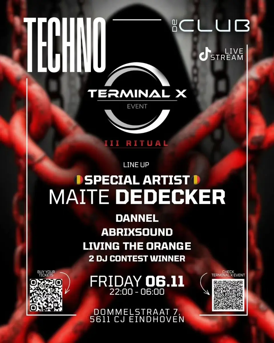 TERMINAL × RITUAL — De Club, Eindhoven