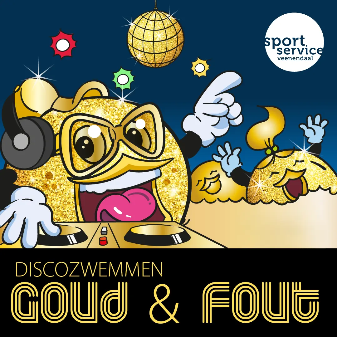 Discozwemmen: Goud & Fout — Sportlaan 3, Veenendaal