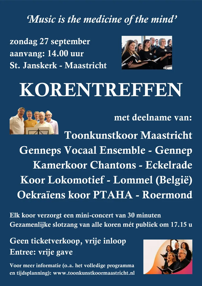 Korentreffen in der St. Janskerk — Sint-Janskerk, Maastricht