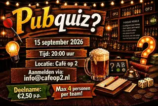PubQuiz in najaar