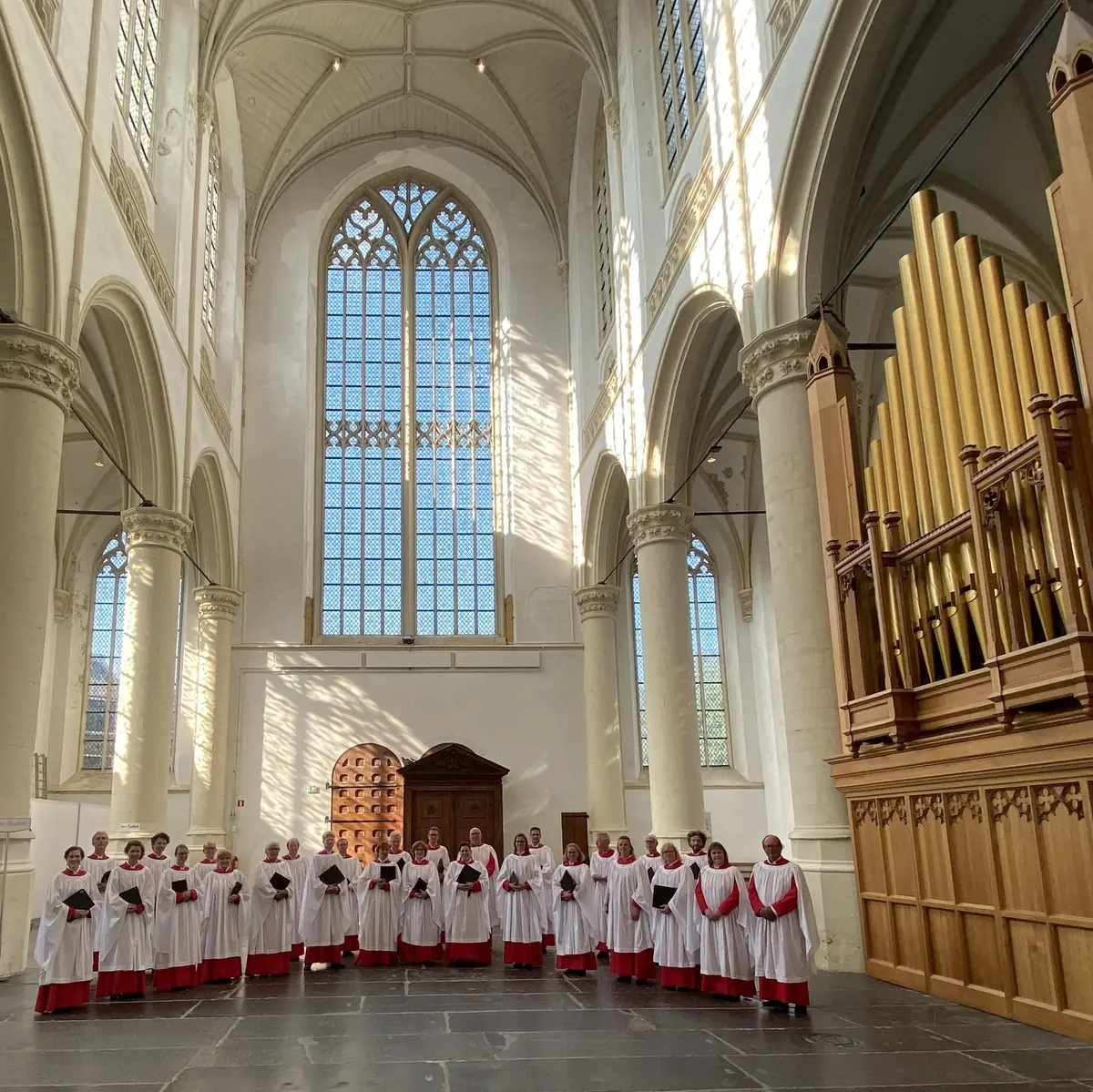 Evensong durch die Leidse Cantorij — Leiden