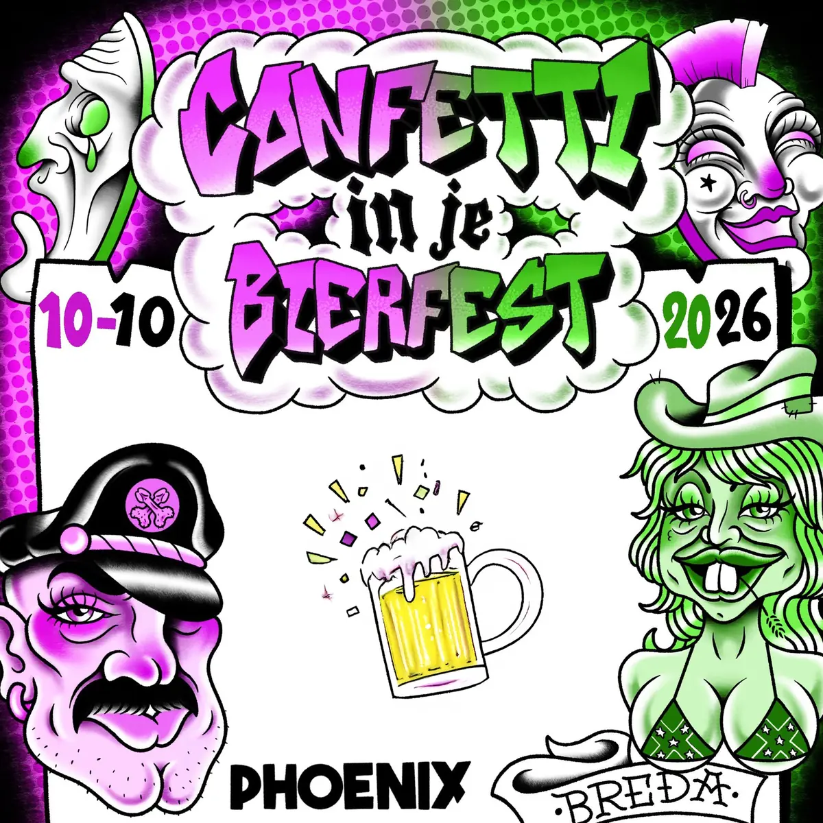 Confettiinjebierfest! | Editie 10! — Poppodium Phoenix, Breda
