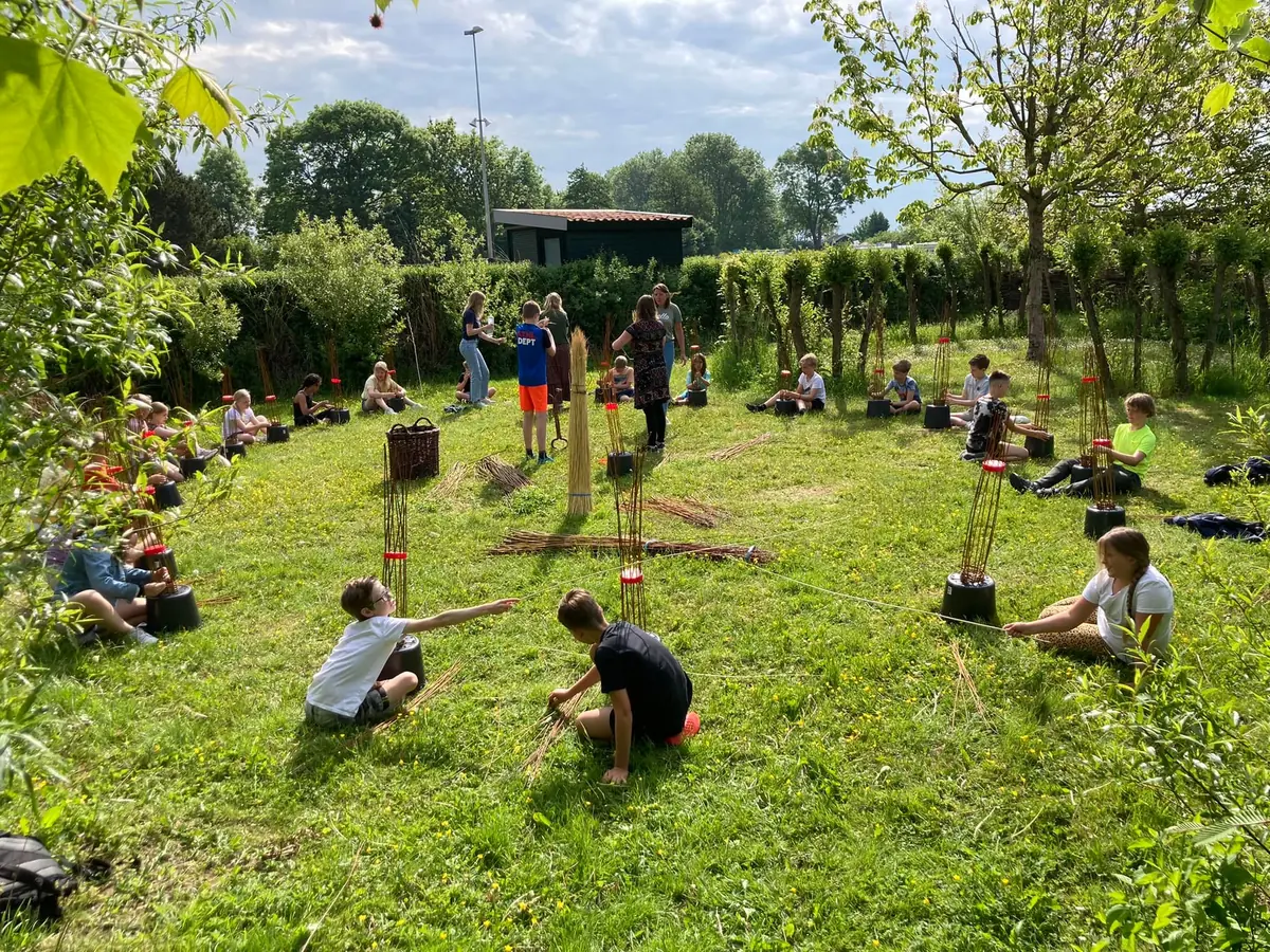 Workshop manden vlechten bij De Broedkorf Oudewater — Oudewater