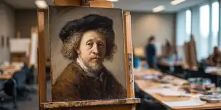 Workshop: Chiaroscuro Portrait in Rembrandt Style with Oil Paint