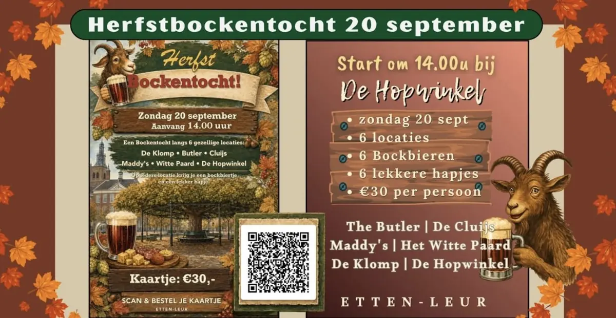 Herbst-Bockentocht Etten-Leur — De Hopwinkel, Etten-Leur