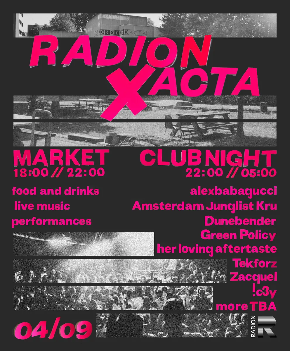 RADION x ACTA Gathering — RADION Amsterdam, Amsterdam