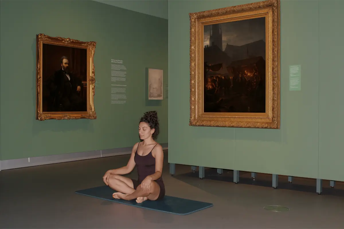 Exclusive yoga class in the museum — Breda