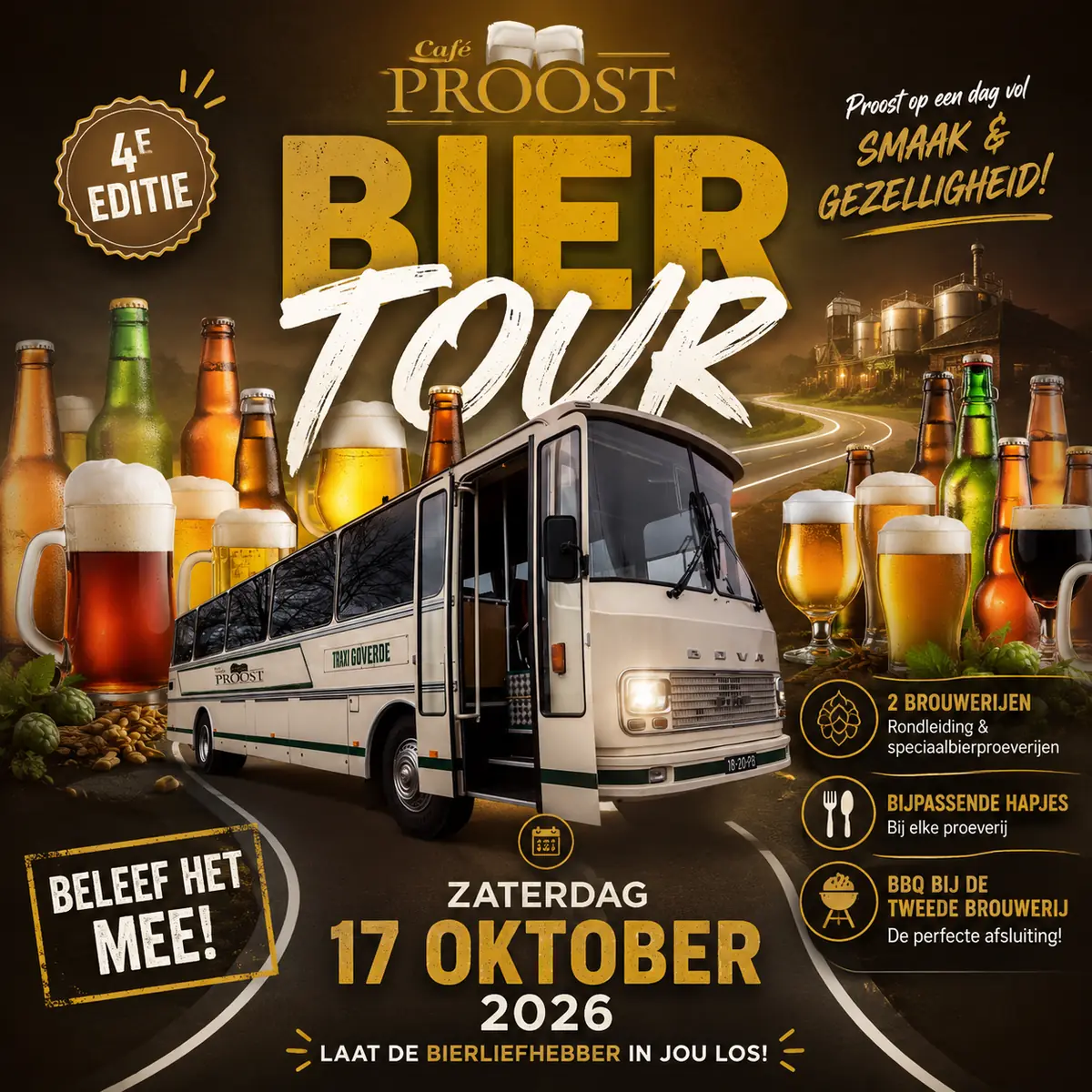 Proost BierTour 2026 β Zevenbergen