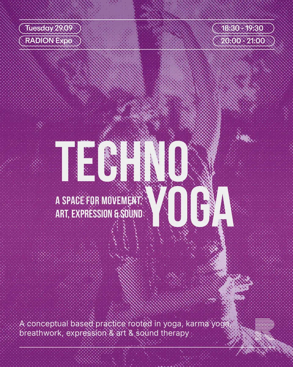 Techno Yoga - start 18:30 — RADION Amsterdam, Amsterdam