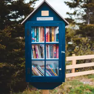 Mini Library Book Market