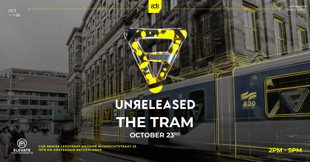 THE TRAM by Unreleased Records — GVB Remise Lemstraat, Amsterdam