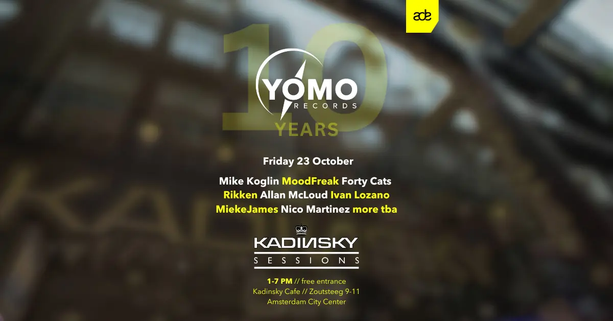 Yomo Records 10 Jahre Jubilaeum — Kadinsky Cafe, Amsterdam