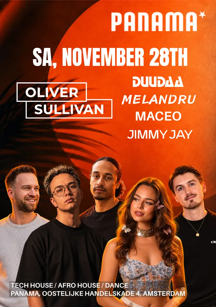 Oliver Sullivan & Friends — Panama, Amsterdam