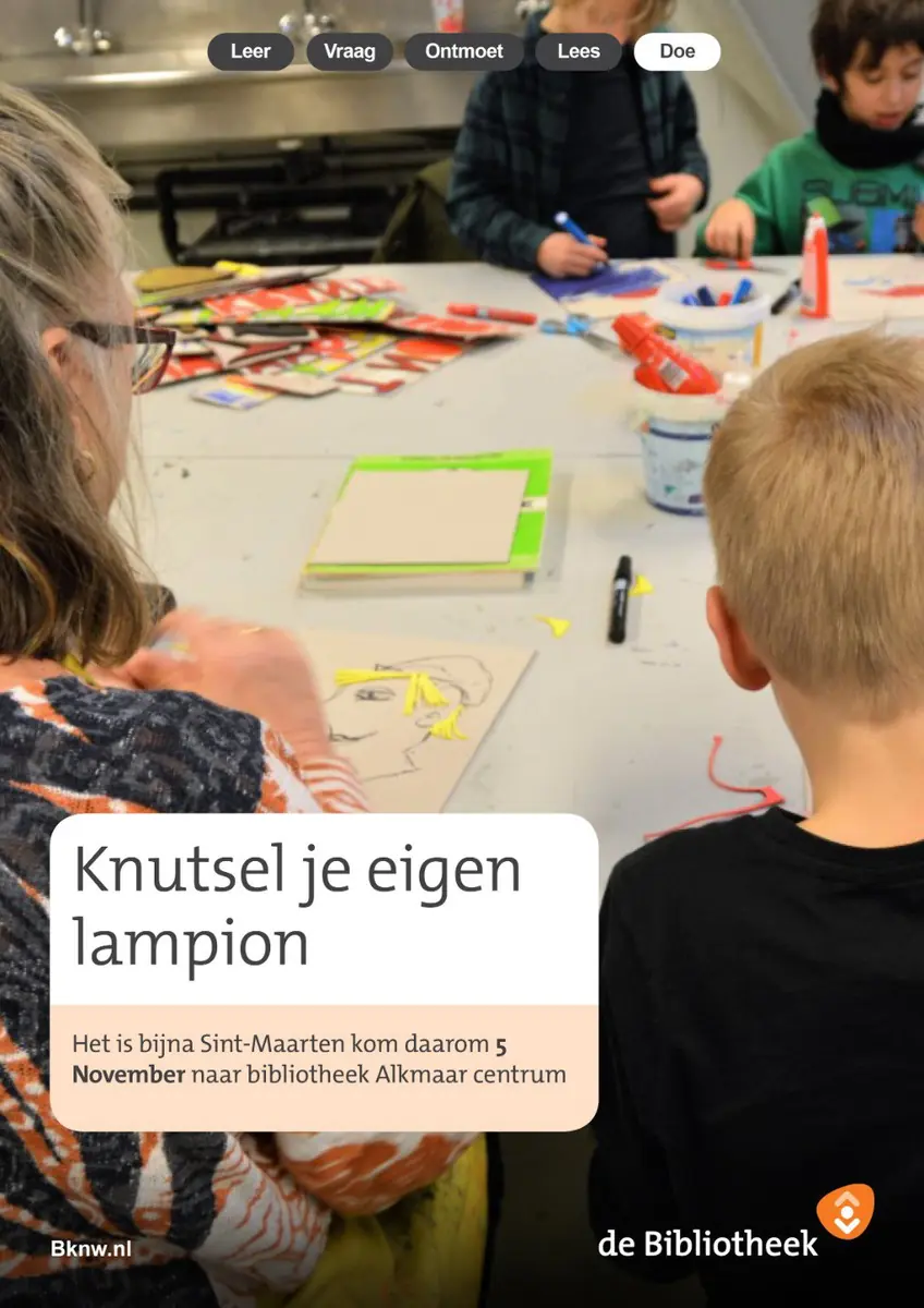 Make Your Own Lantern — Alkmaar, Bibliotheek Centrum, Alkmaar