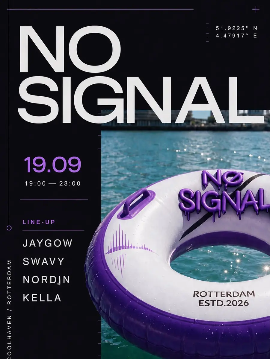 No Signal · On The River — unspecified boat, Rotterdam