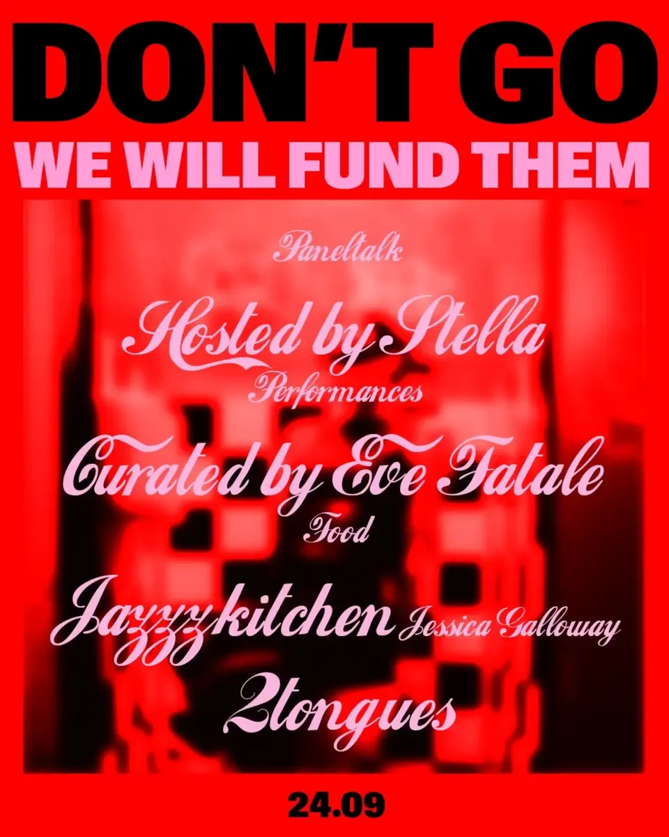 Don't Go, We'll fund them — TILLATEC, Amsterdam