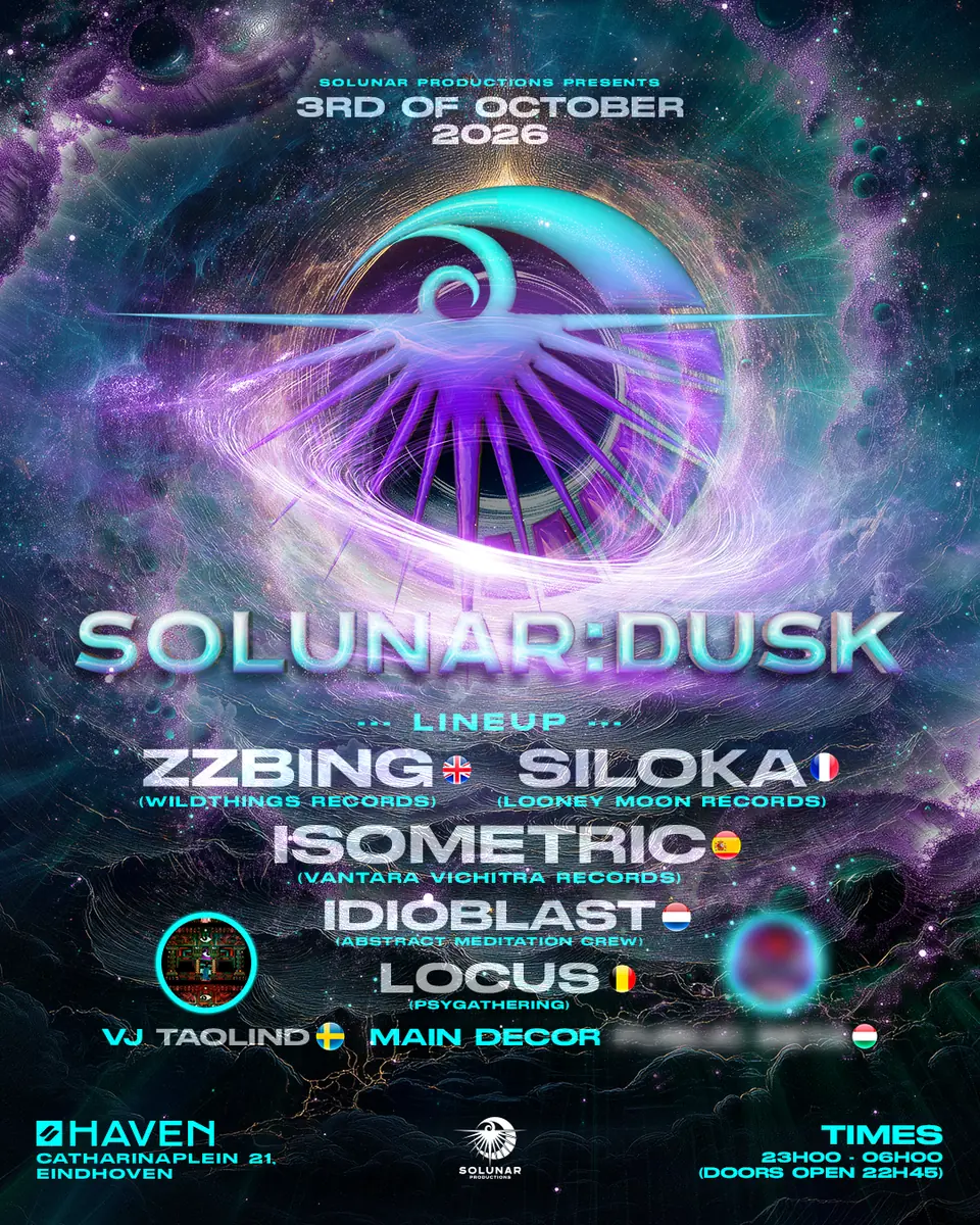Solunar:Dusk — Dynamo, Eindhoven