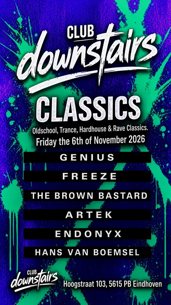 Club Downstairs Classics — Downstairs, Eindhoven