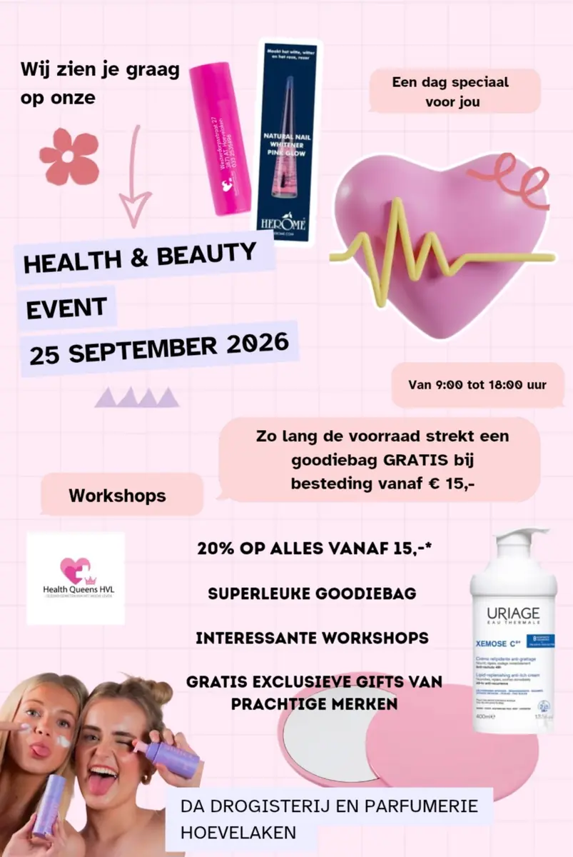 Health & Beauty event — Da drogisterij & parfumerie Hoevelaken, Hoogland