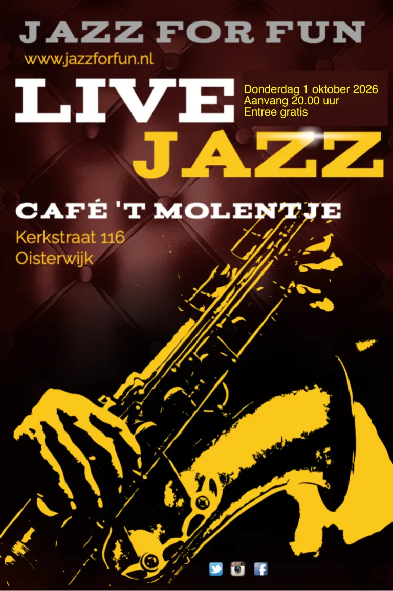 Music: Jazz in 't Molentje — Café 't Molentje, Oisterwijk