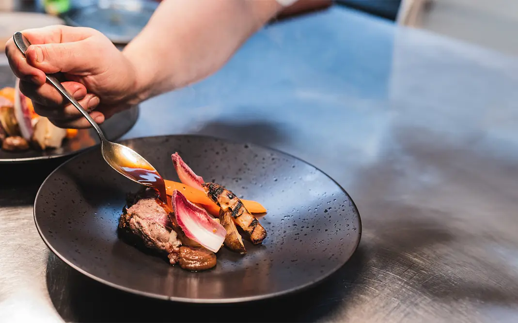 Restaurant Zicht: 3-course set menu — Zicht, Bennekom