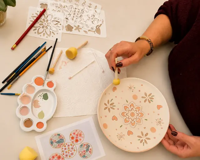 Ceramic Painting Workshop β Pantropica, Luttelgeest