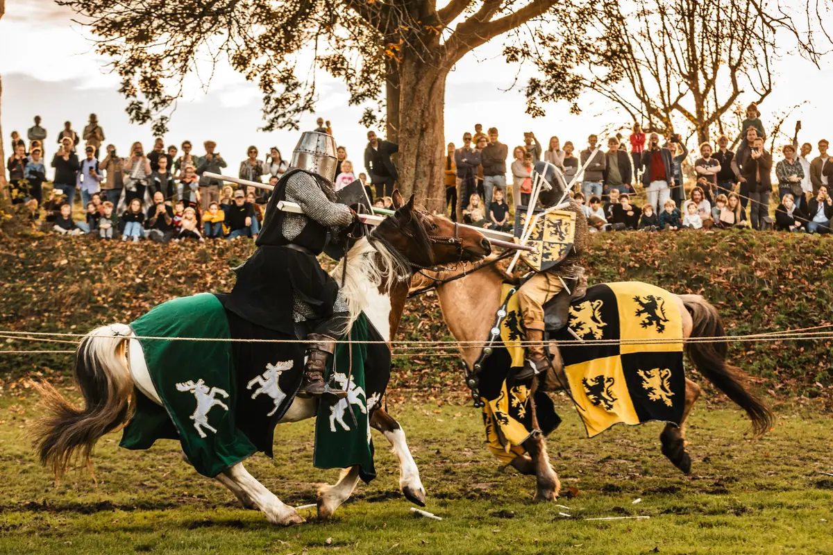 Grand Medieval Knight Tournament with Medieval Encampment — Rijksmuseum Slot Loevestein, Poederoijen