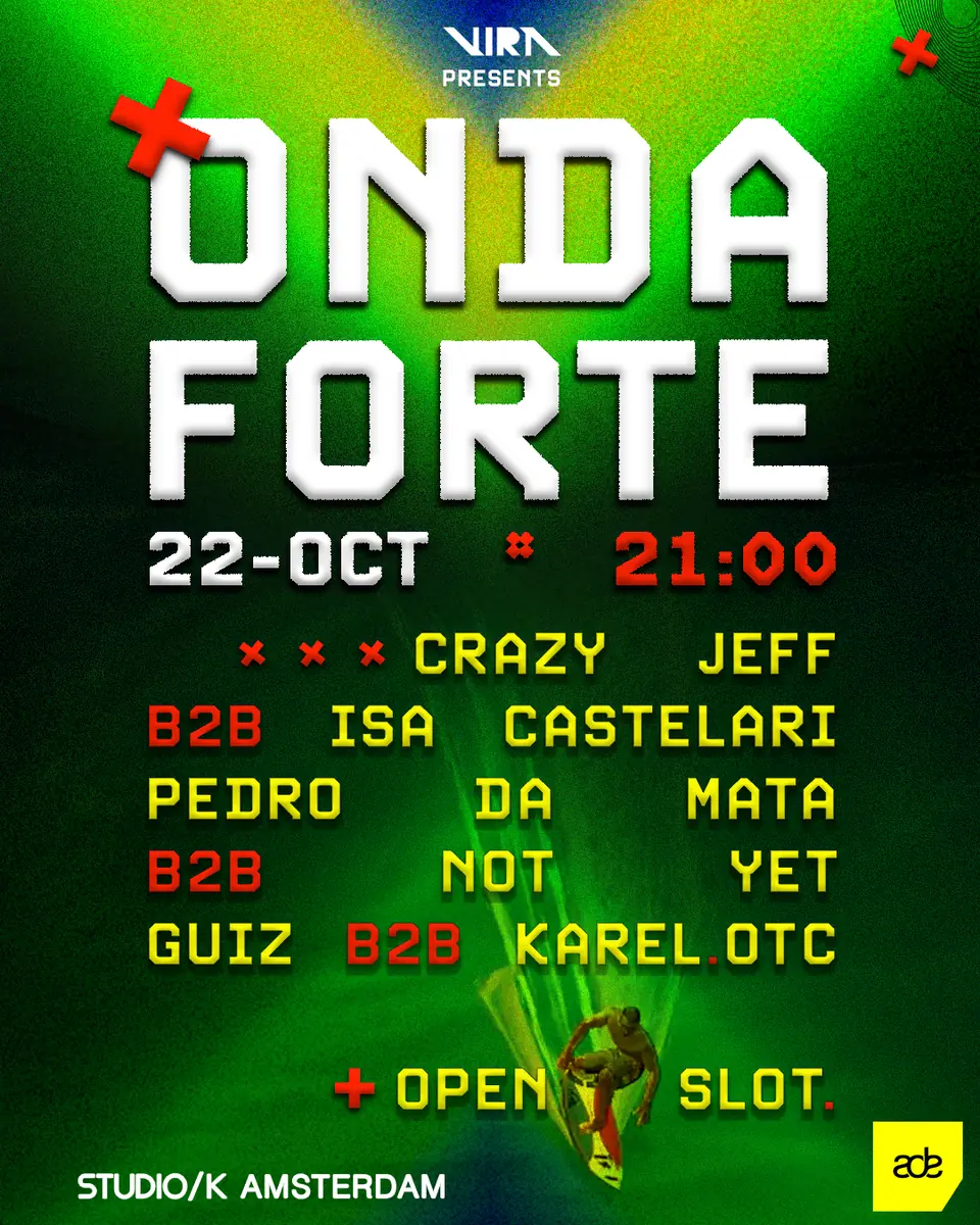 ONDA FORTE - ADE Special — Studio/K, Amsterdam