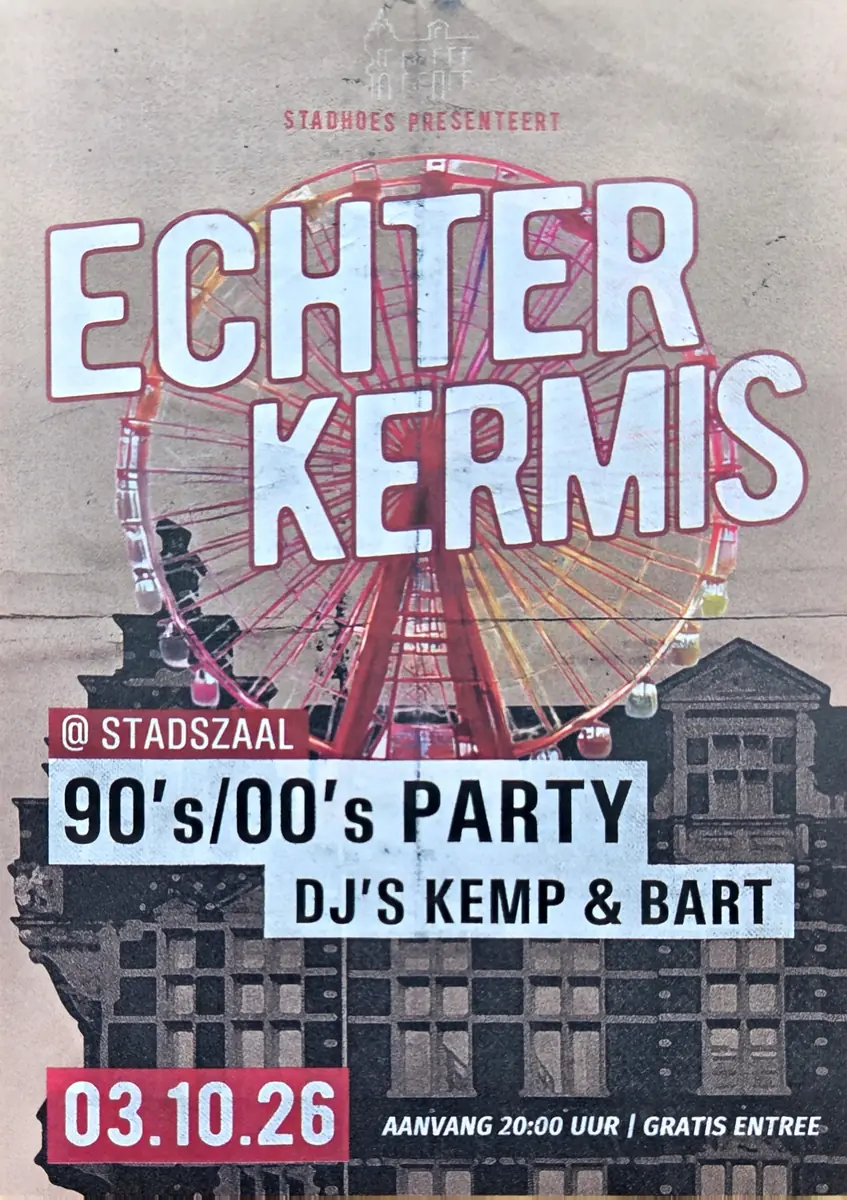 90er & 00er Party — Stadhoes, Echt