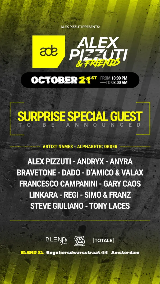 Alex Pizzuti & Friends — Blend XL, Amsterdam