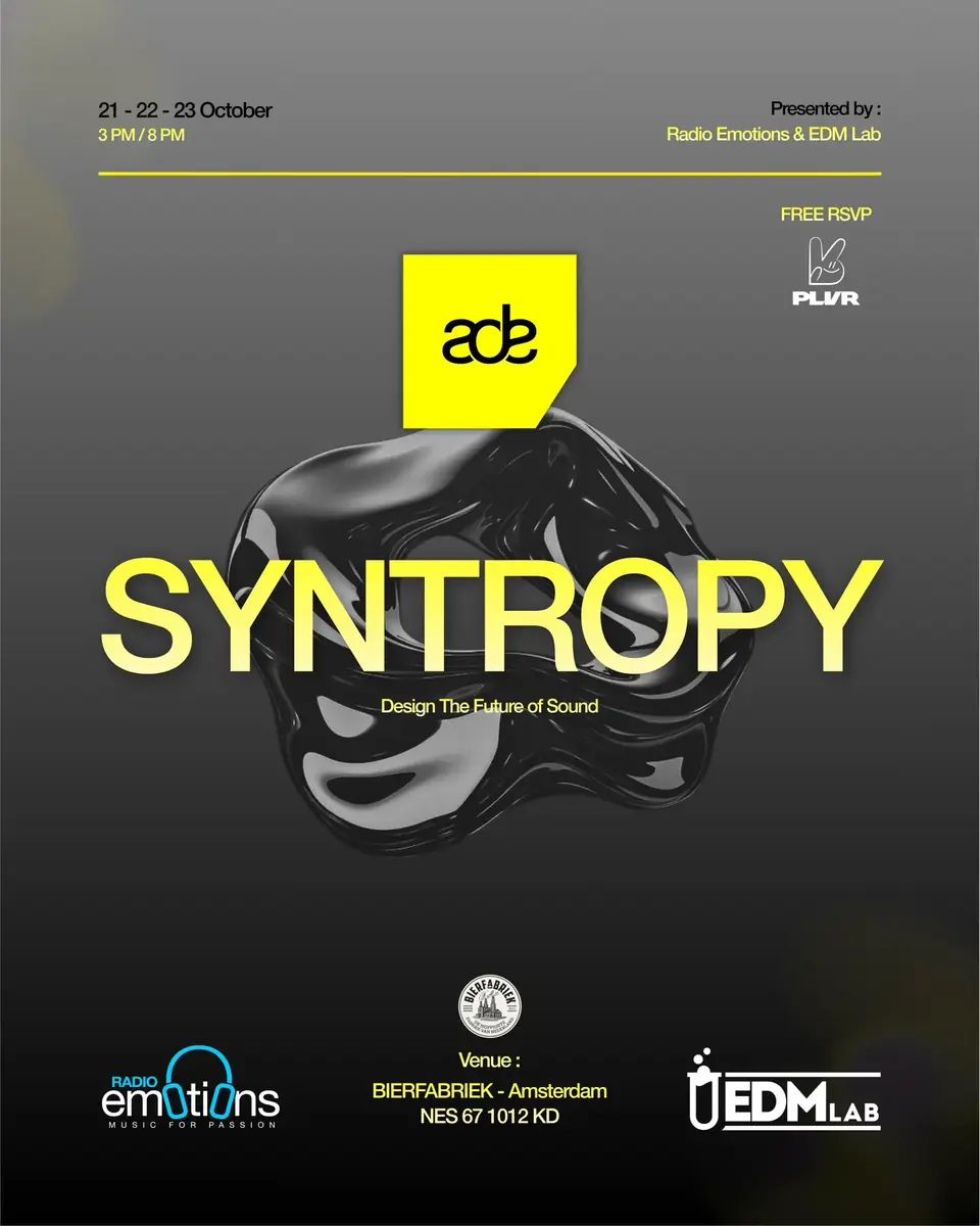 Syntropy — Bierfabriek, Amsterdam